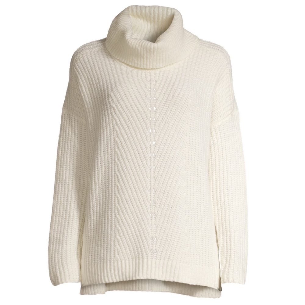 Women’s Textured Cowlneck Sweater